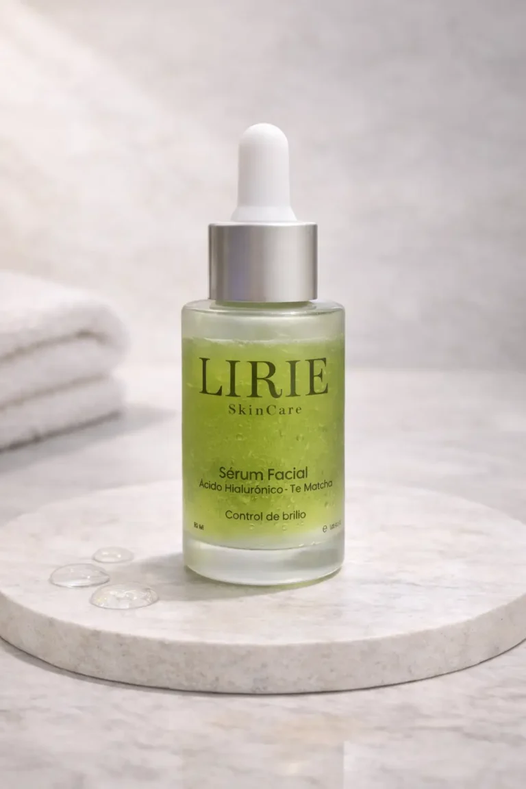Serum facial ácido hialurónico y te matcha