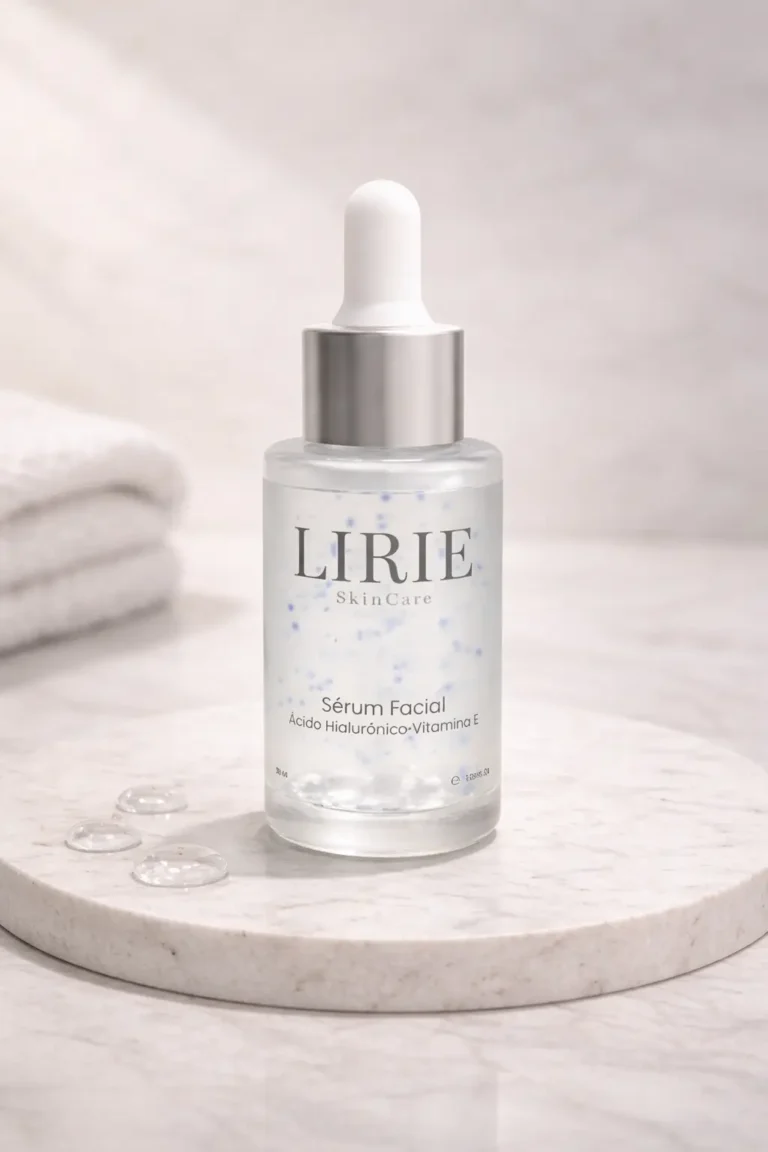 Serum facial ácido hialurónico y vitamina E